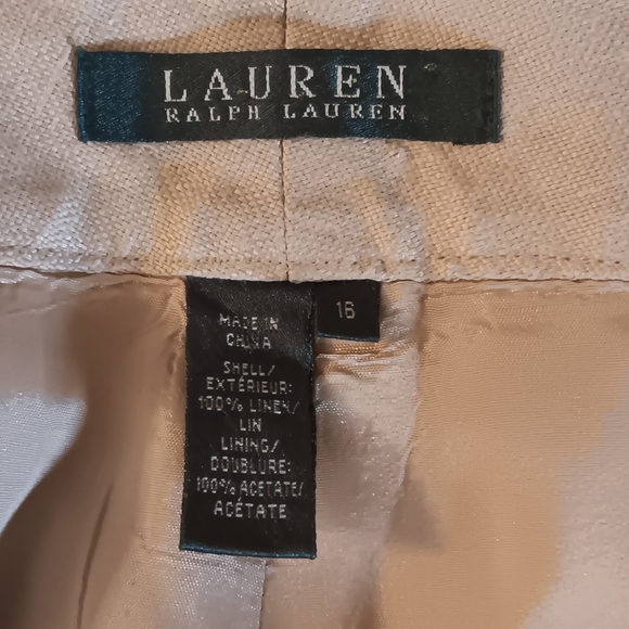 Womens Lauren Ralph Lauren linen pants. - Picture 7 of 7